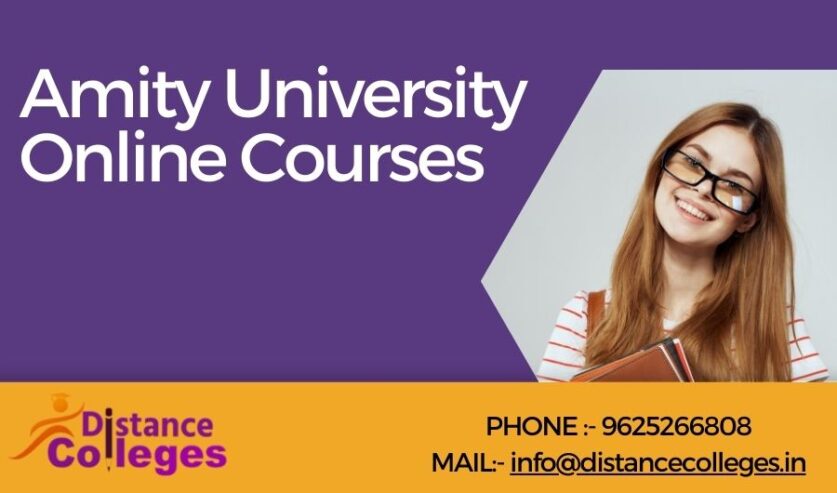 Amity University Online Courses