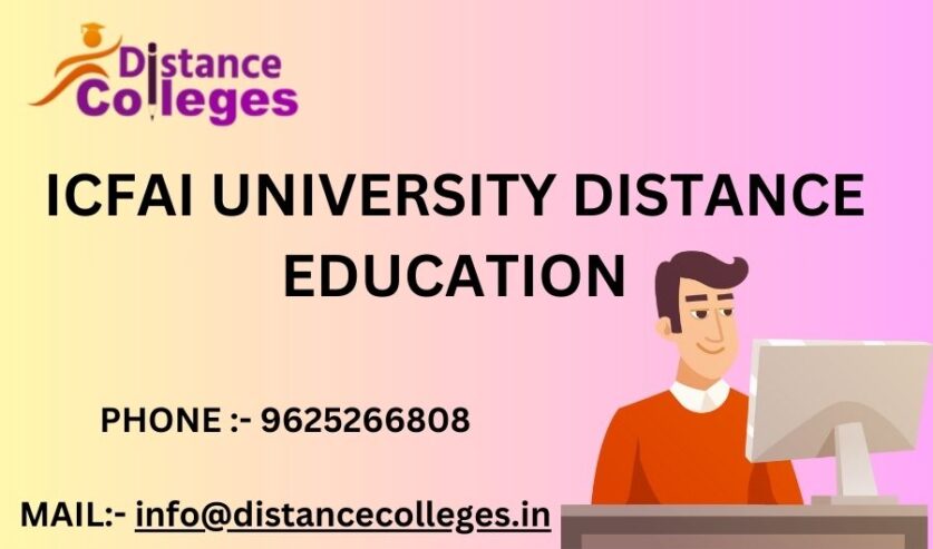 ICFAI UNIVERSITY DISTANCE EDUCATION