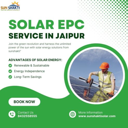 Expert Solar EPC Solutions in Jaipur by Sunshakti