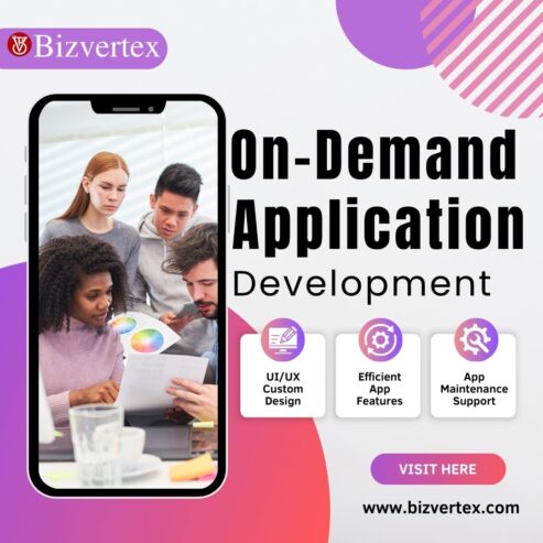 Custom On Demand App Development Services at Low Cost